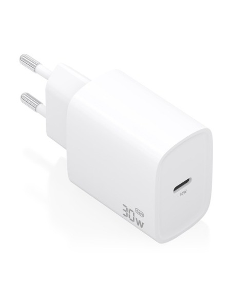 Aisens Cargador de carga rápida 30W USB C Blanco