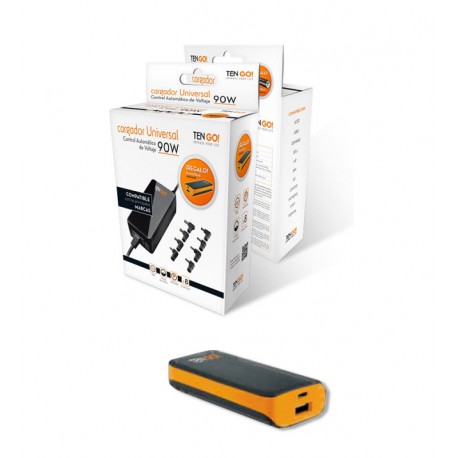 Ten Go! Cargador universal 90W con Powerbank