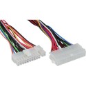 Inline Alargador conector Alimentación 20+4 45cm