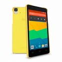 BQ Funda Aquaris E5 Cristal Case Amarillo