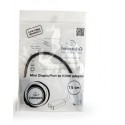 Gembird Mini DisplayPort a HDMI Negro 15cm