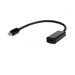 Gembird Mini DisplayPort a HDMI Negro 15cm