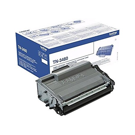 Brother TN-3480 Toner Negro 8000 páginas