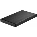 Tooq Caja externa HD 2,5", SATA, USB 3.0, Negra