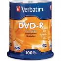 Verbatim dvd-r 16x, Tarrina 100 discos
