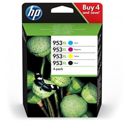 HP 953XL, 4-pack