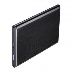 Tooq Caja externa HD 2,5", USB 3.0, Negra, Slim 2