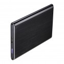 Tooq Caja externa HD 2,5", USB 3.0, Negra, Slim