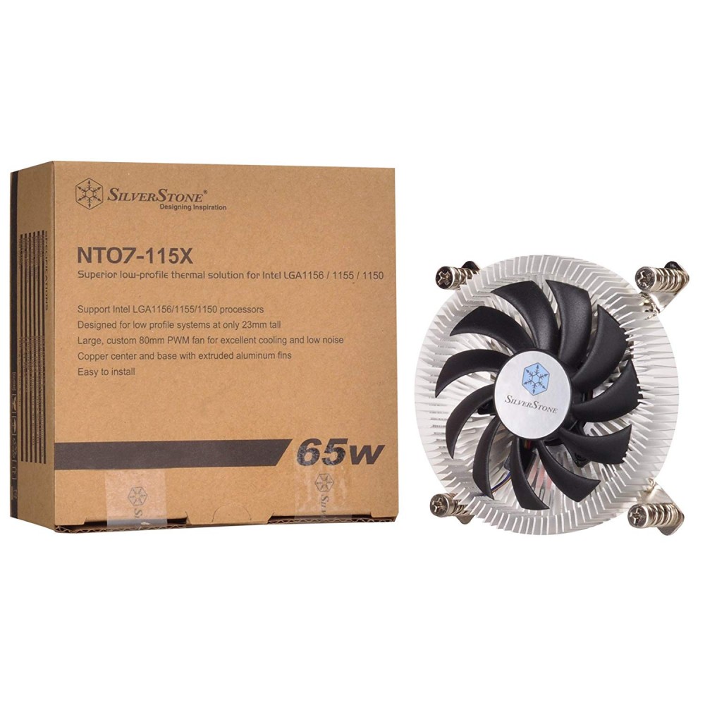 Silverstone NT07-115X Perfil bajo CU