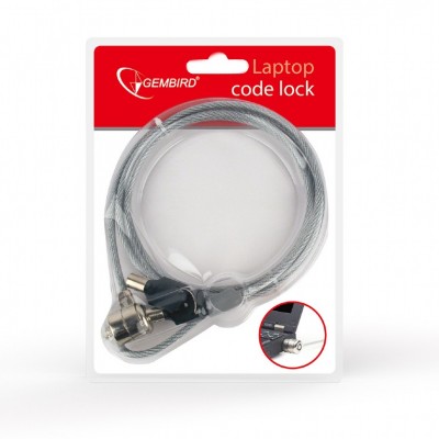 Gembird cable de seguridad con llave