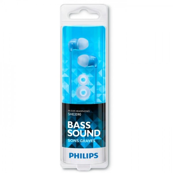 Philips SHE3590 Ariculares Azul In Ear