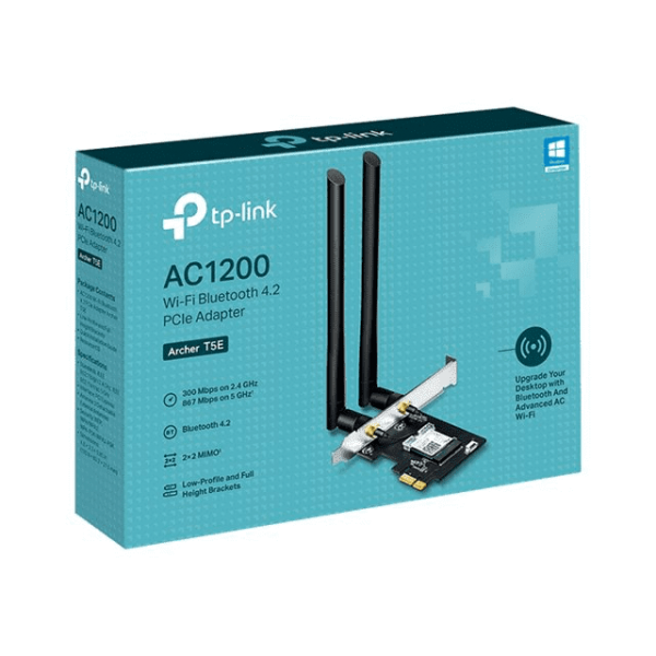 TP-LINK AC1200 Wifi + Bluetooth PCIe Dual Band