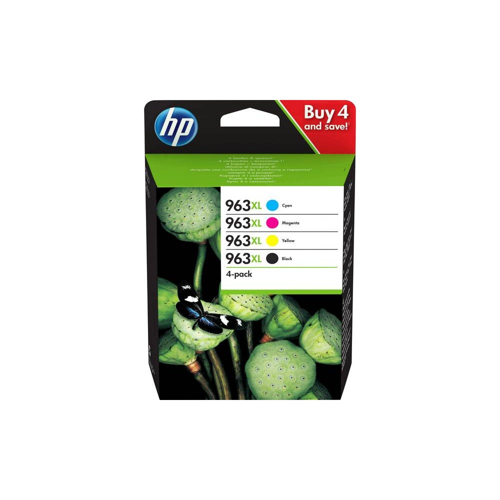 HP 963XL Pack Negro + Colores