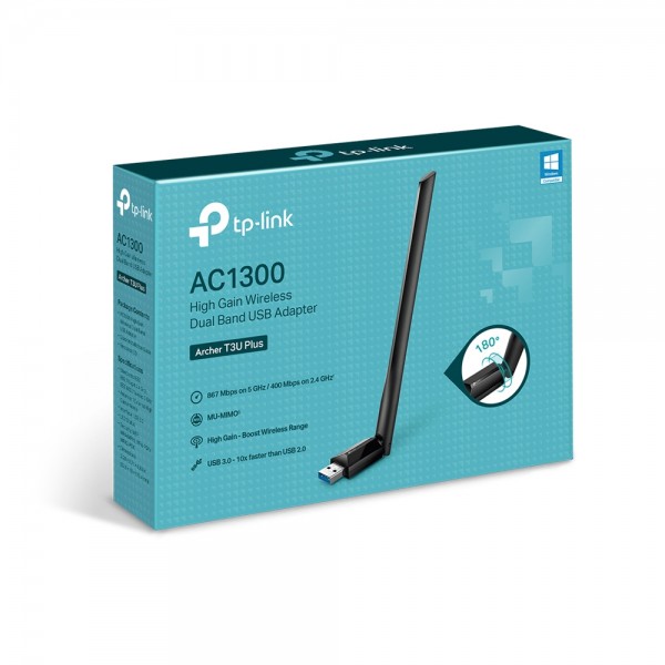 TP-LINK AC1300 Archer T3U Plus Dual