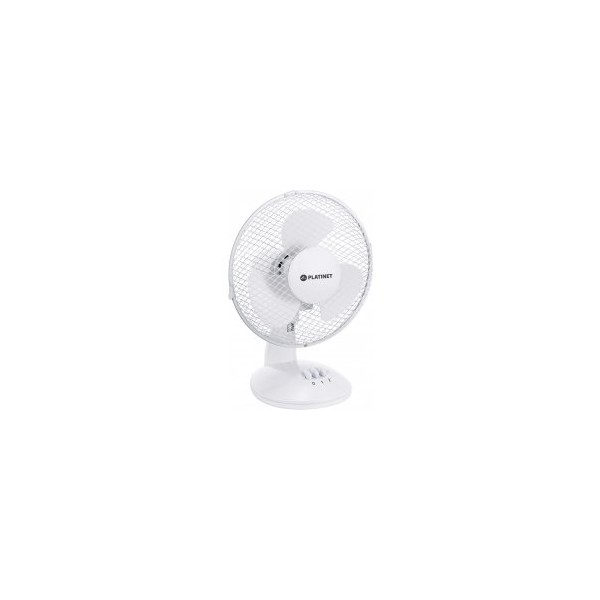 Ventilador Mesa 9" 25W Blanco