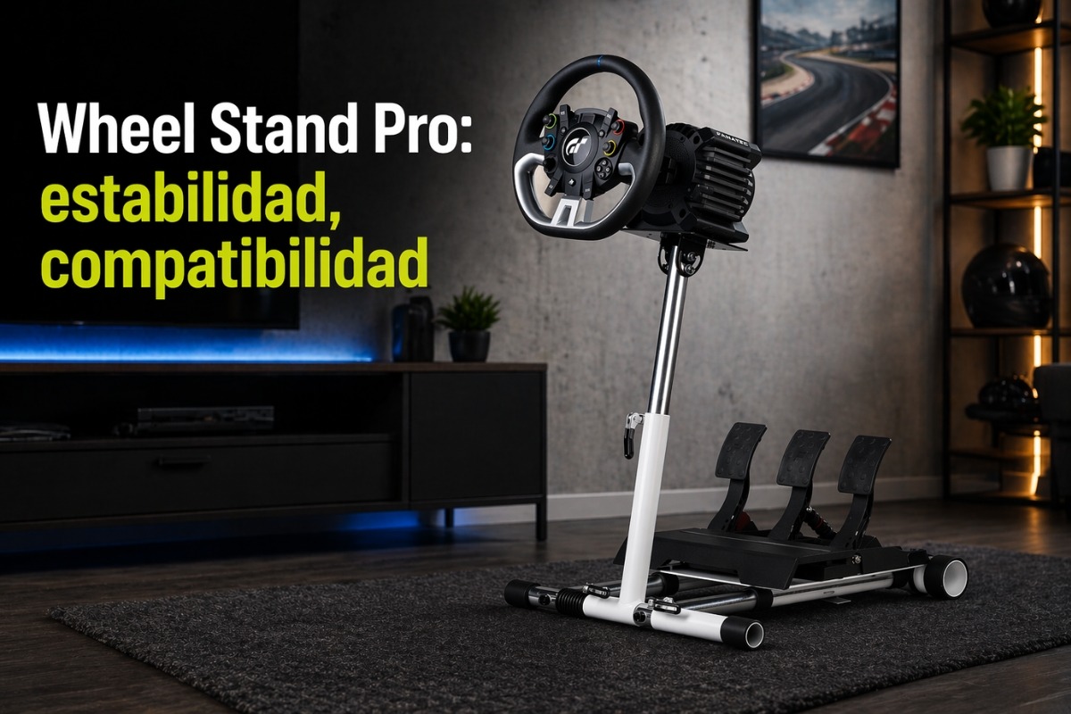 Wheel Stand Pro: estabilidad, compatibilidad y poco espacio sin pasar a una cabina completa