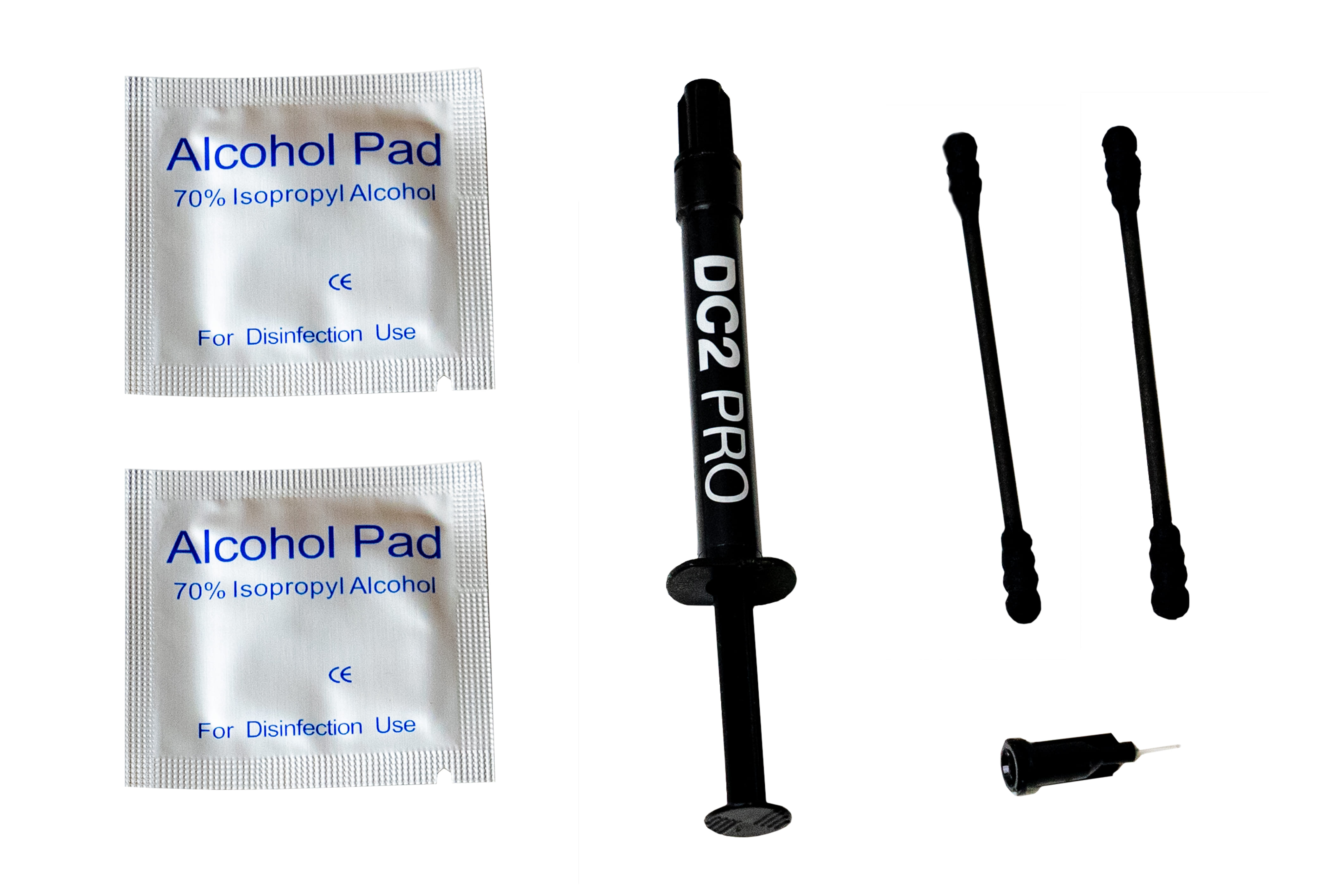 Contenido de kit de metal líquido DC2 Pro