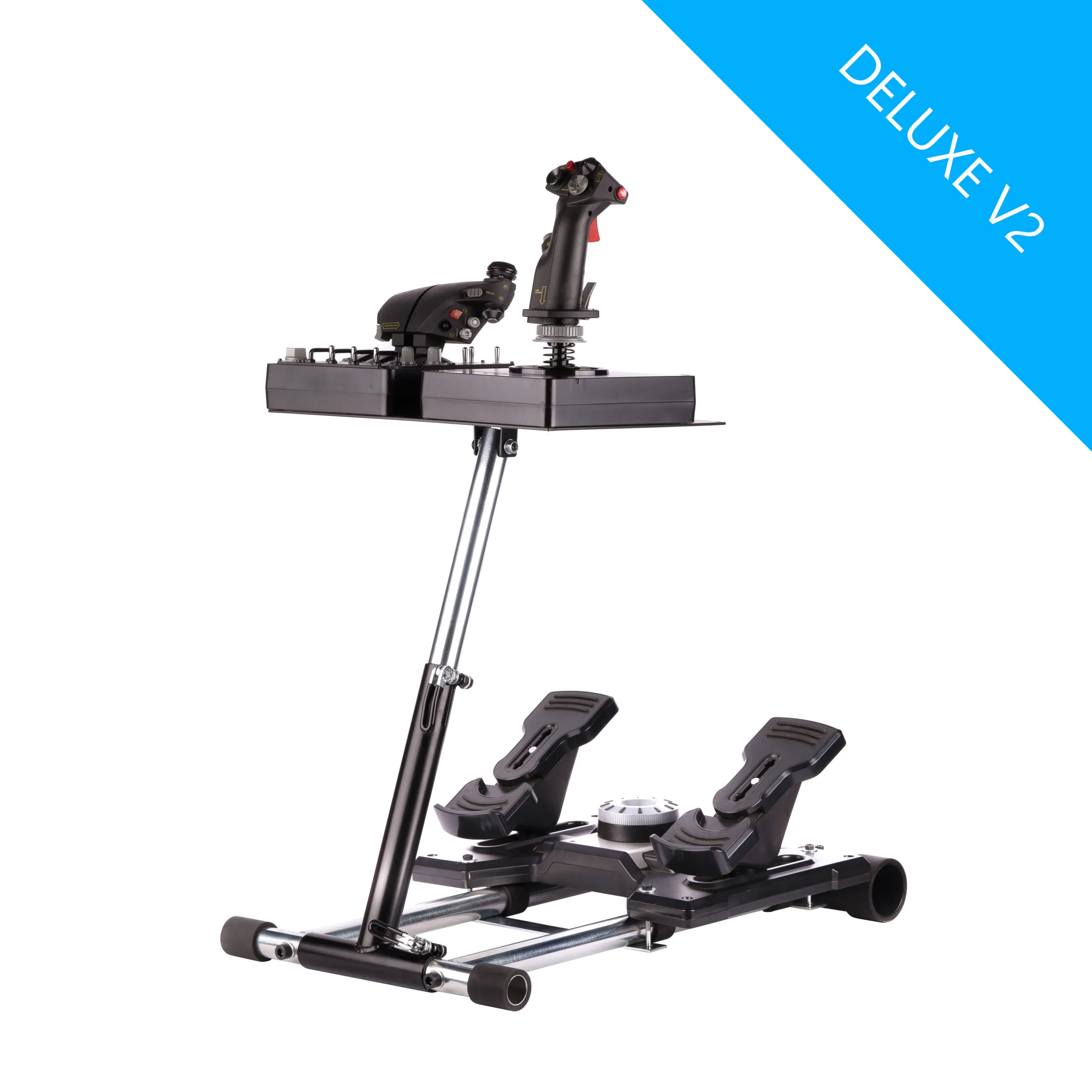 Wheel Stand Pro para HOTAS y simulación de vuelo